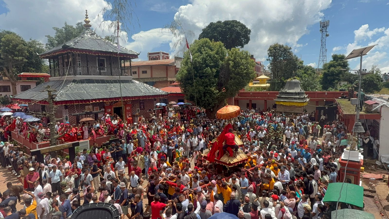 पाल्पामा २ सय ६ औं भगवतीजात्राः नेपालले अंग्रेजलाई हराएको सम्झना (भिडियाे सहित)
