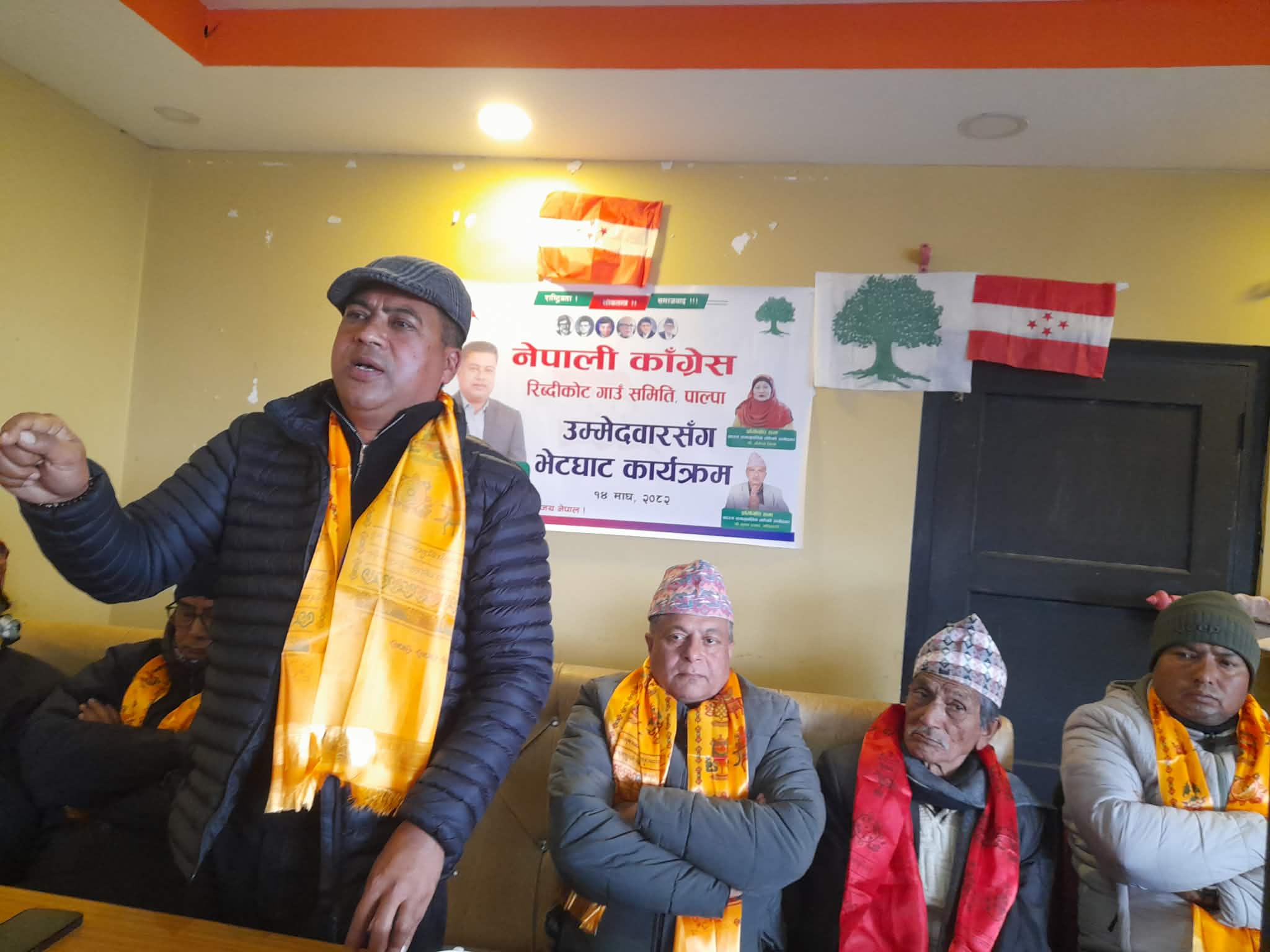 पश्चिम पाल्पाको मुख्य मार्ग हार्थोक छ्हरा सडक मुख्य प्राथमिकता: उम्मेदवार श्रेष्ठ