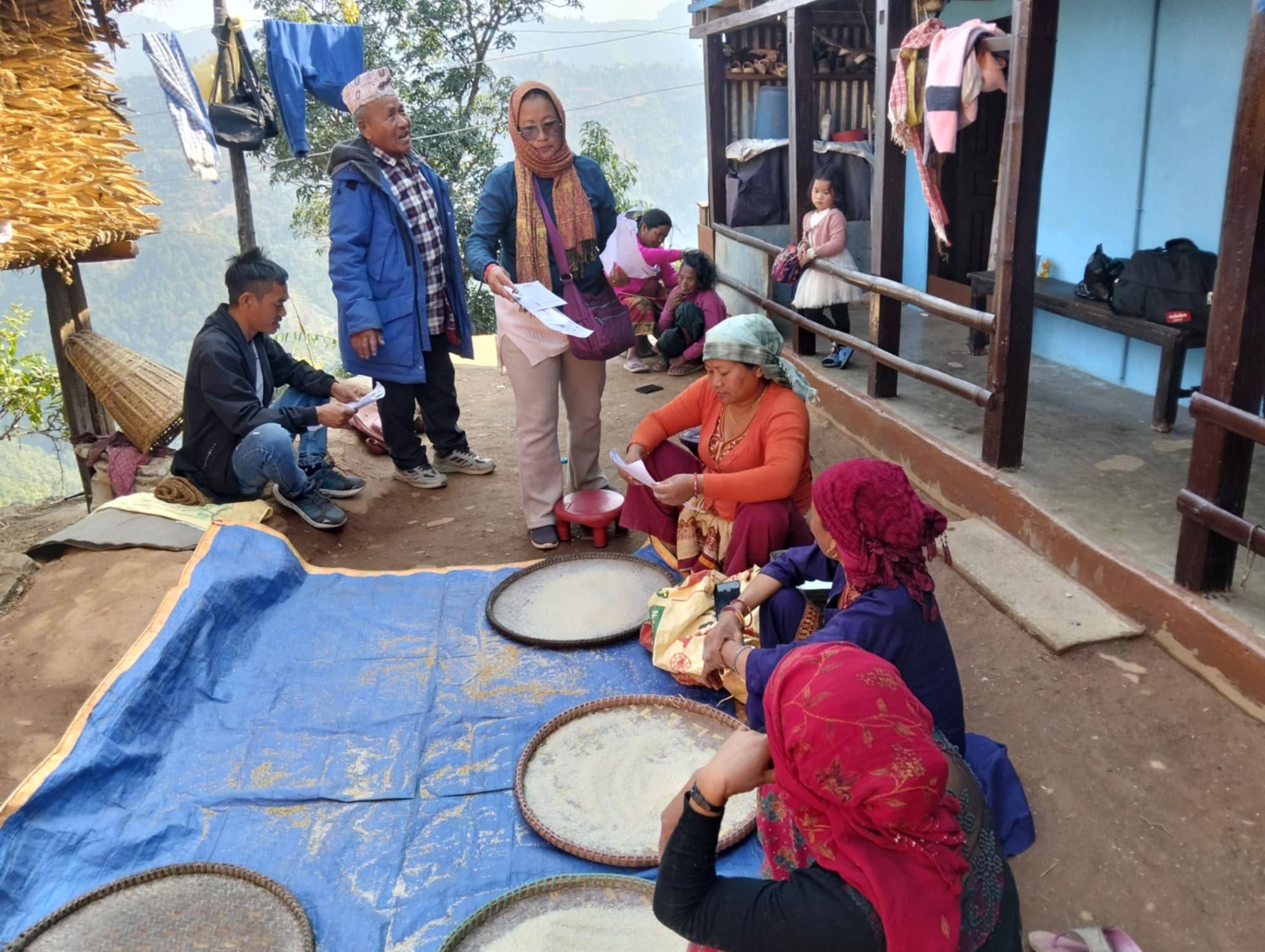 पाल्पामा एक मात्र महिला उमेदवार जो मैदानमा छन् !